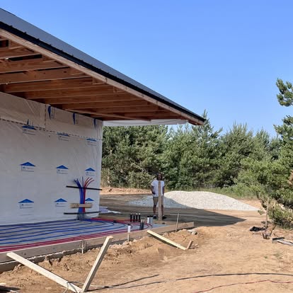 Radiant Floor — Tubing Installation